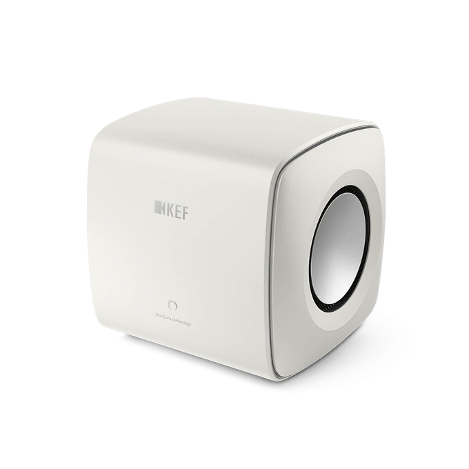 Subwoofer KEF KC62 într-un living