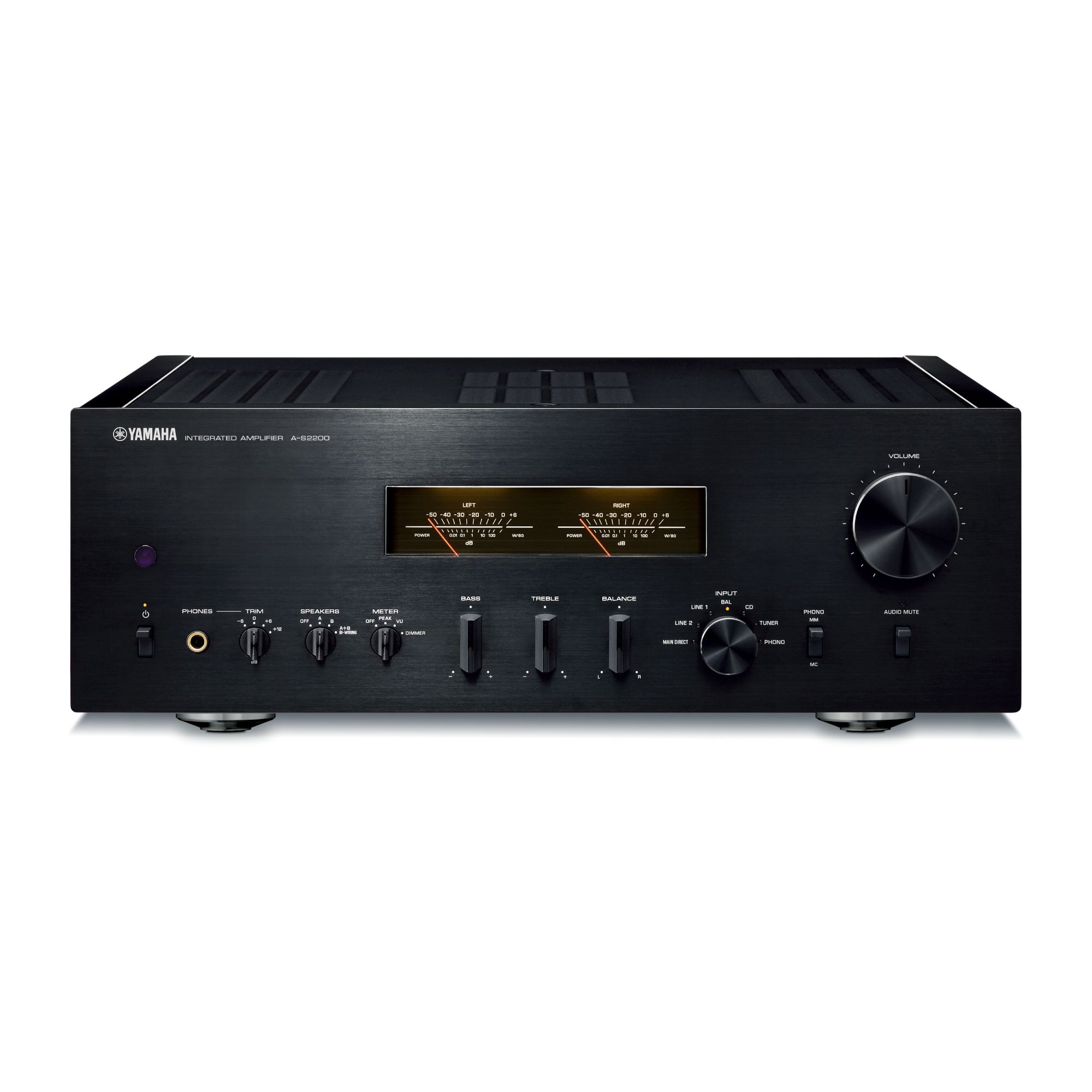 Yamaha A-S2200 Amplificator Black, imagine oficială.