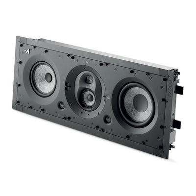 Focal 1000 IW LCR 6 V - vedere laterală a carcasei închise și a adâncimii de montaj