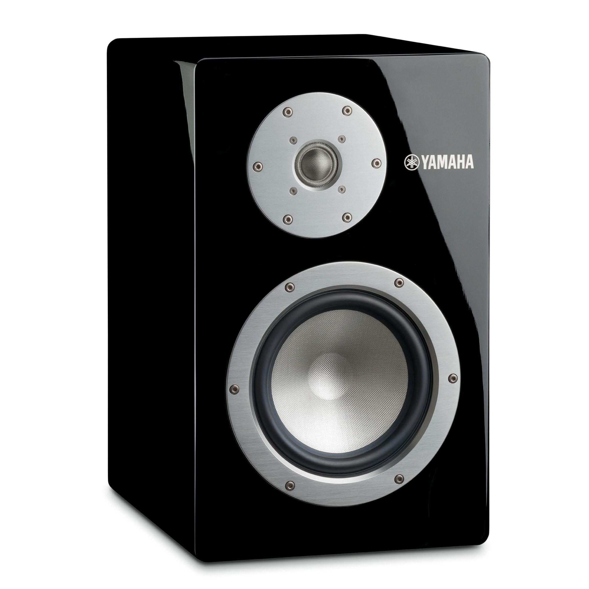 Boxa Yamaha NS-3000, vedere frontală, culoare neagră, logo vizibil, două difuzoare circulare metalice.