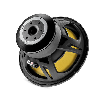Focal SUB 30 KXE – bornele de conexiune ale bobinei duble 2x 4 Ω