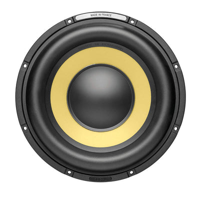 Șasiul din aluminiu al subwooferului auto Focal SUB 25 KXE