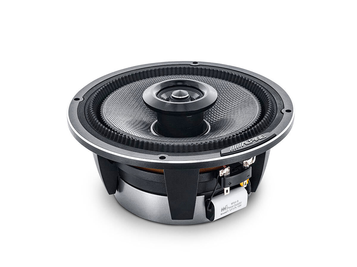 Difuzor Alpine HDZ-65 cu membrană din fibră de carbon și tweeter Slim-Fit integrat