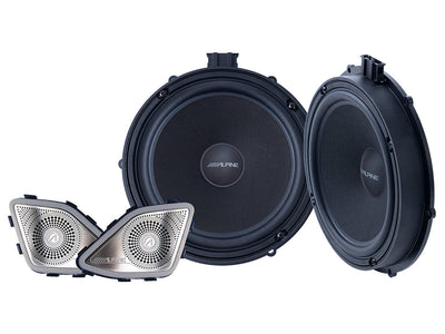 Set boxe auto pe 2 căi Alpine SPC-108T6-2 pentru Volkswagen T6