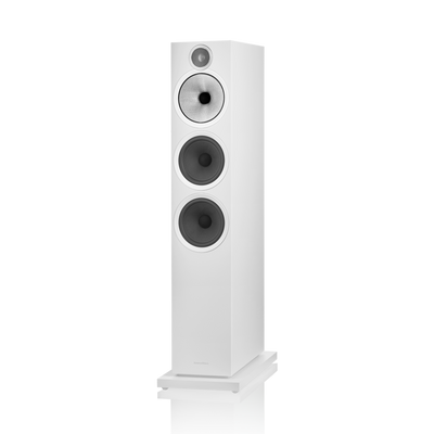 Bowers & Wilkins 603 S3 Boxe de podea - Pereche White, imagine oficială 1.