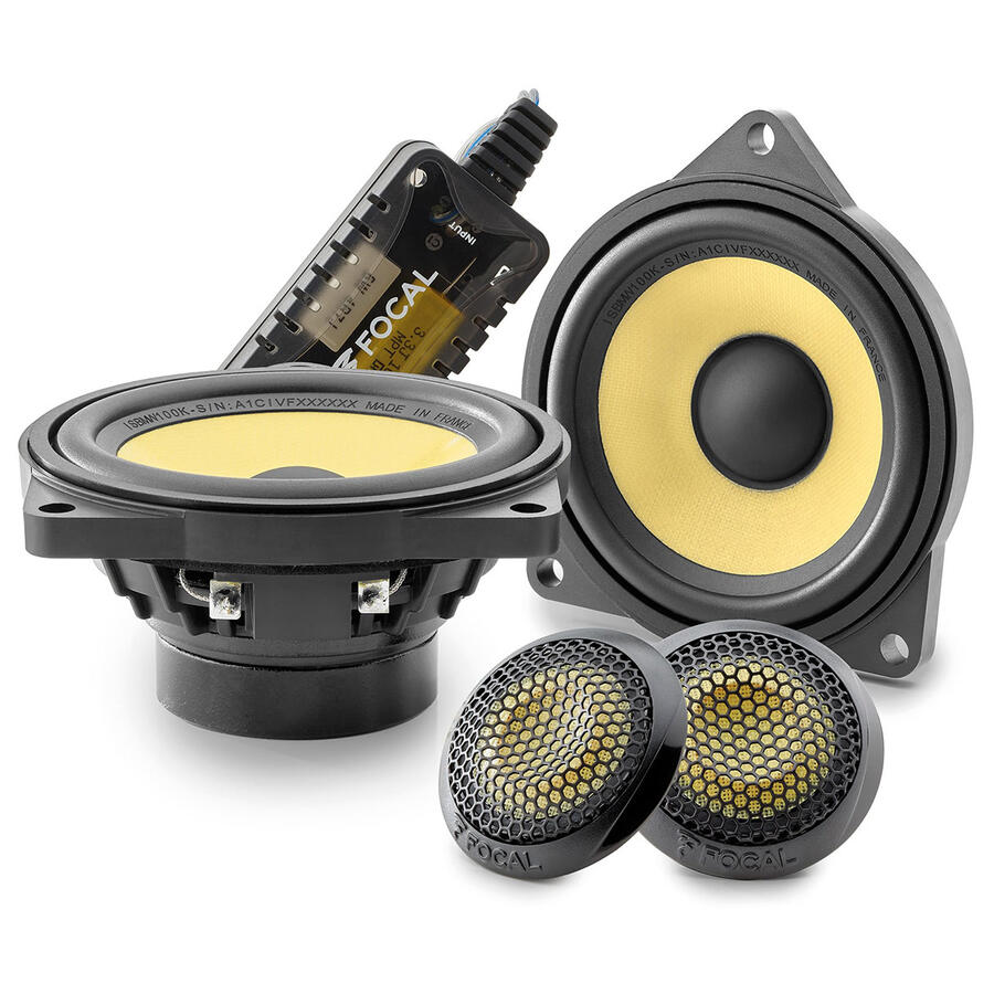 Set boxe auto Focal IS BMW 100K de 10 cm pentru BMW