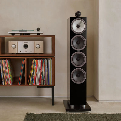 Bowers & Wilkins 702 S3 Boxe de podea - Pereche Gloss Black, imagine oficiala 3.
