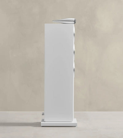 Bowers & Wilkins 702 S3 Boxe de podea - Pereche Satin White, imagine oficială.