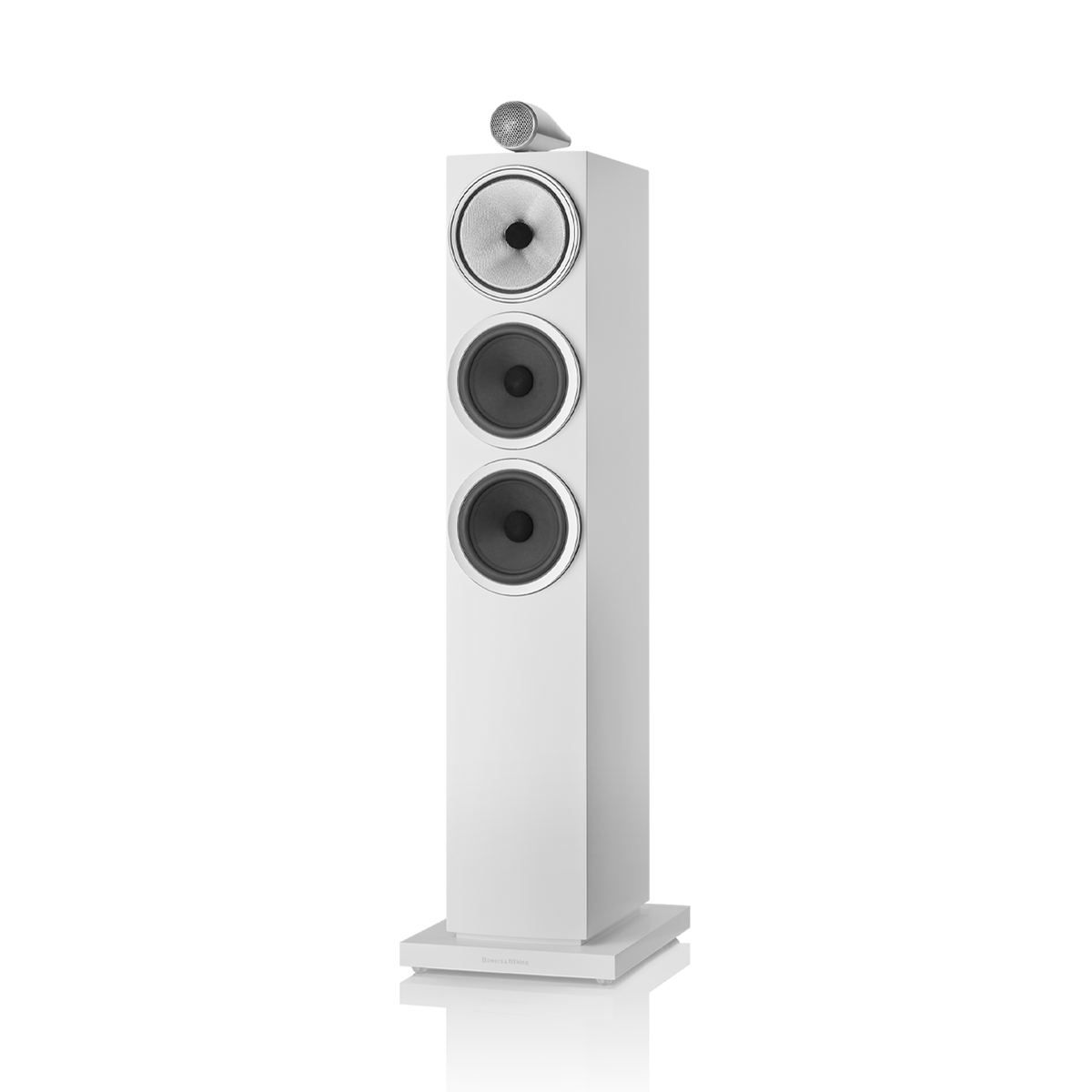 Bowers & Wilkins 703 S3 Boxe de podea - Pereche Satin White, imagine oficiala 1.