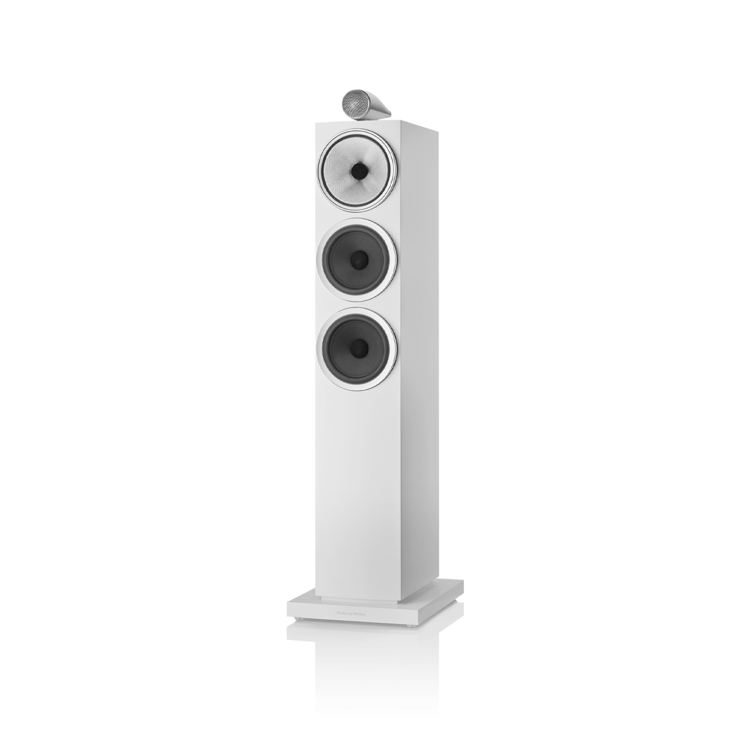 Bowers & Wilkins 703 S3 Boxe de podea - Pereche Satin White, imagine oficiala 2.