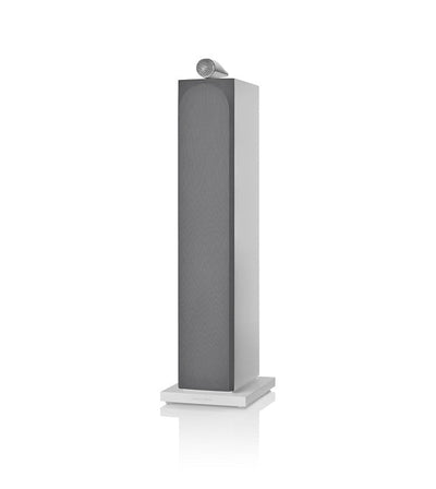Bowers & Wilkins 703 S3 Boxe de podea - Pereche Satin White, imagine oficială.