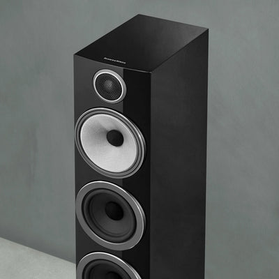 Bowers & Wilkins 704 S3 Boxe de podea - Pereche Gloss Black, imagine oficiala 3.