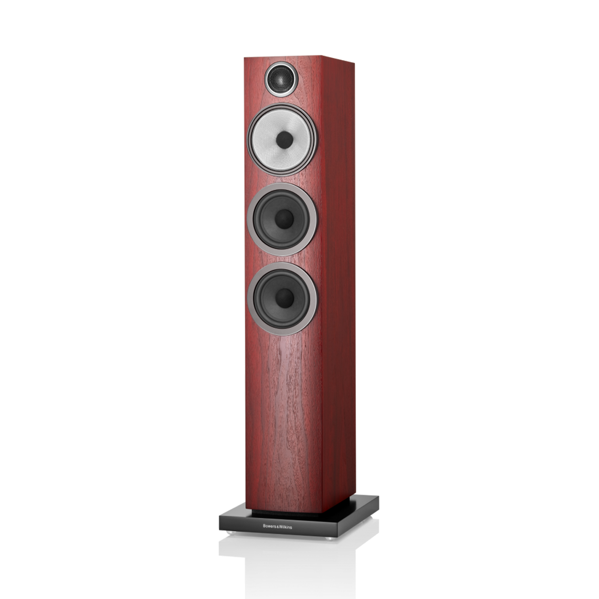 Bowers & Wilkins 704 S3 Boxe de podea - Pereche Rosenut, imagine oficiala 1.