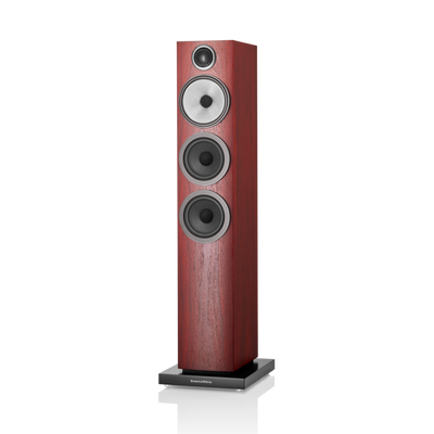 Bowers & Wilkins 704 S3 Boxe de podea - Pereche Rosenut, imagine oficiala 1.