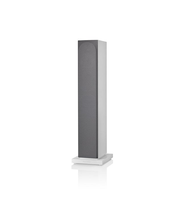Bowers & Wilkins 704 S3 Boxe de podea - Pereche Satin White, imagine oficială.