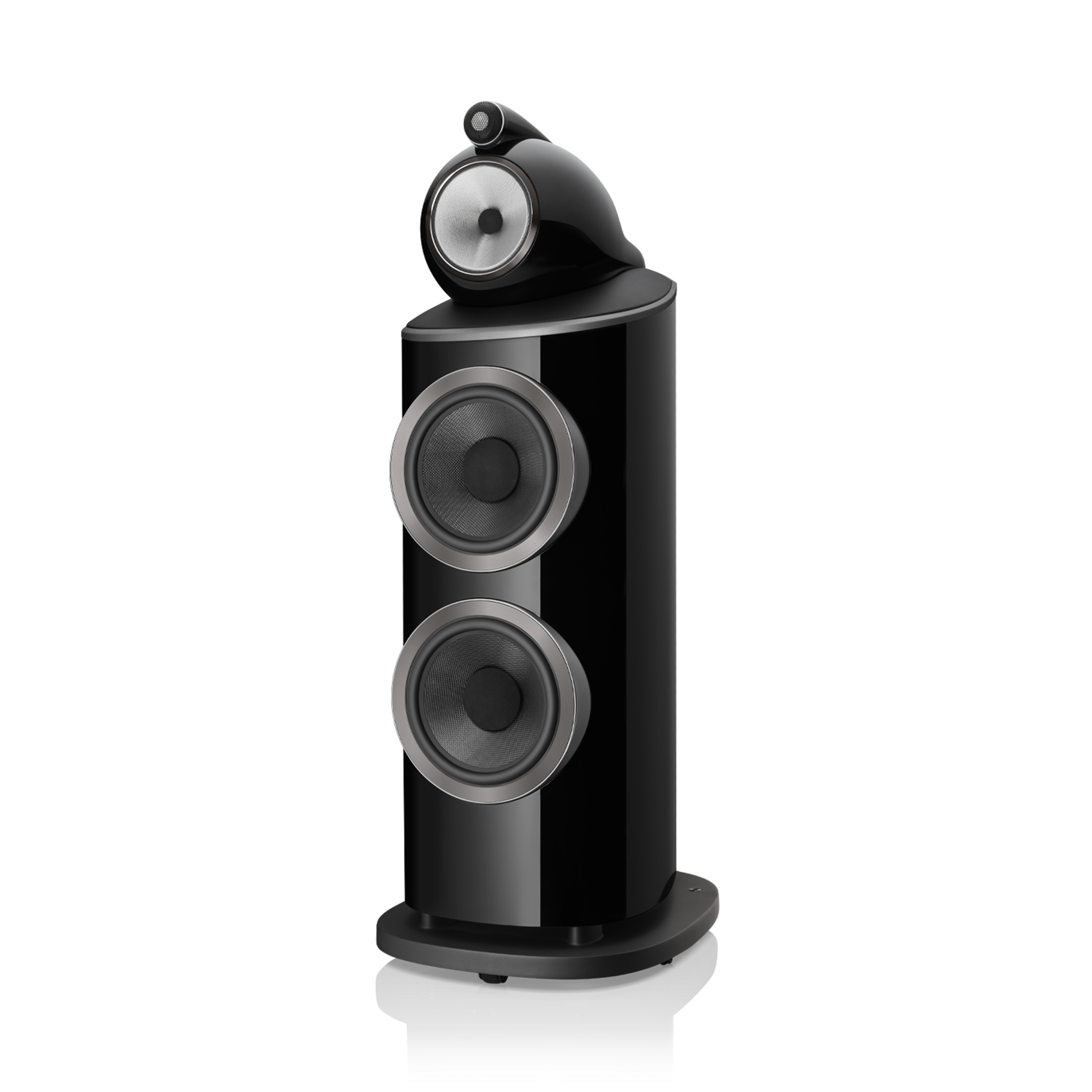 Bowers & Wilkins 801 D4 Boxe de podea - Pereche Gloss Black, imagine oficială 1.