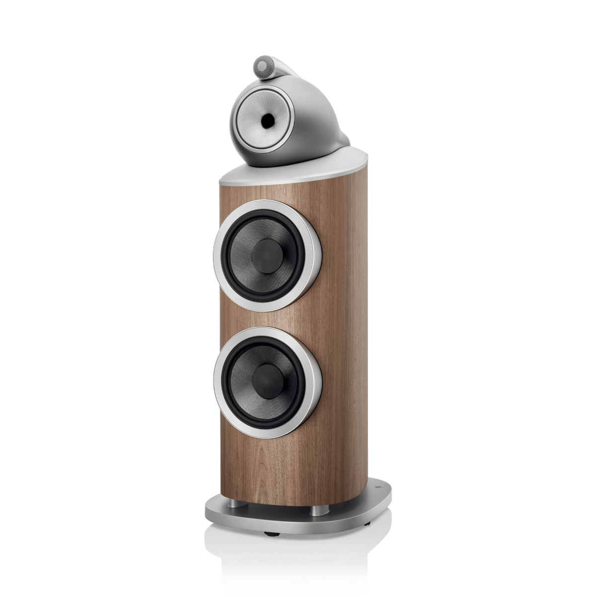 Bowers & Wilkins 801 D4 Boxe de podea - Pereche Satin Walnut, imagine oficiala 1.