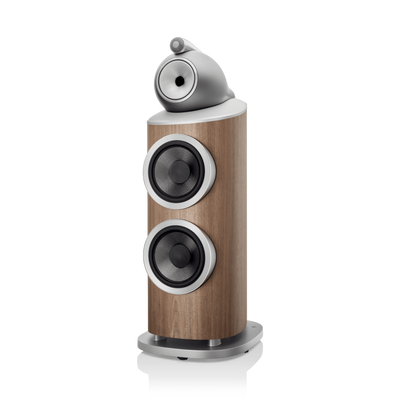 Bowers & Wilkins 803 D4 Boxe de podea - Pereche Satin Walnut, imagine oficială.