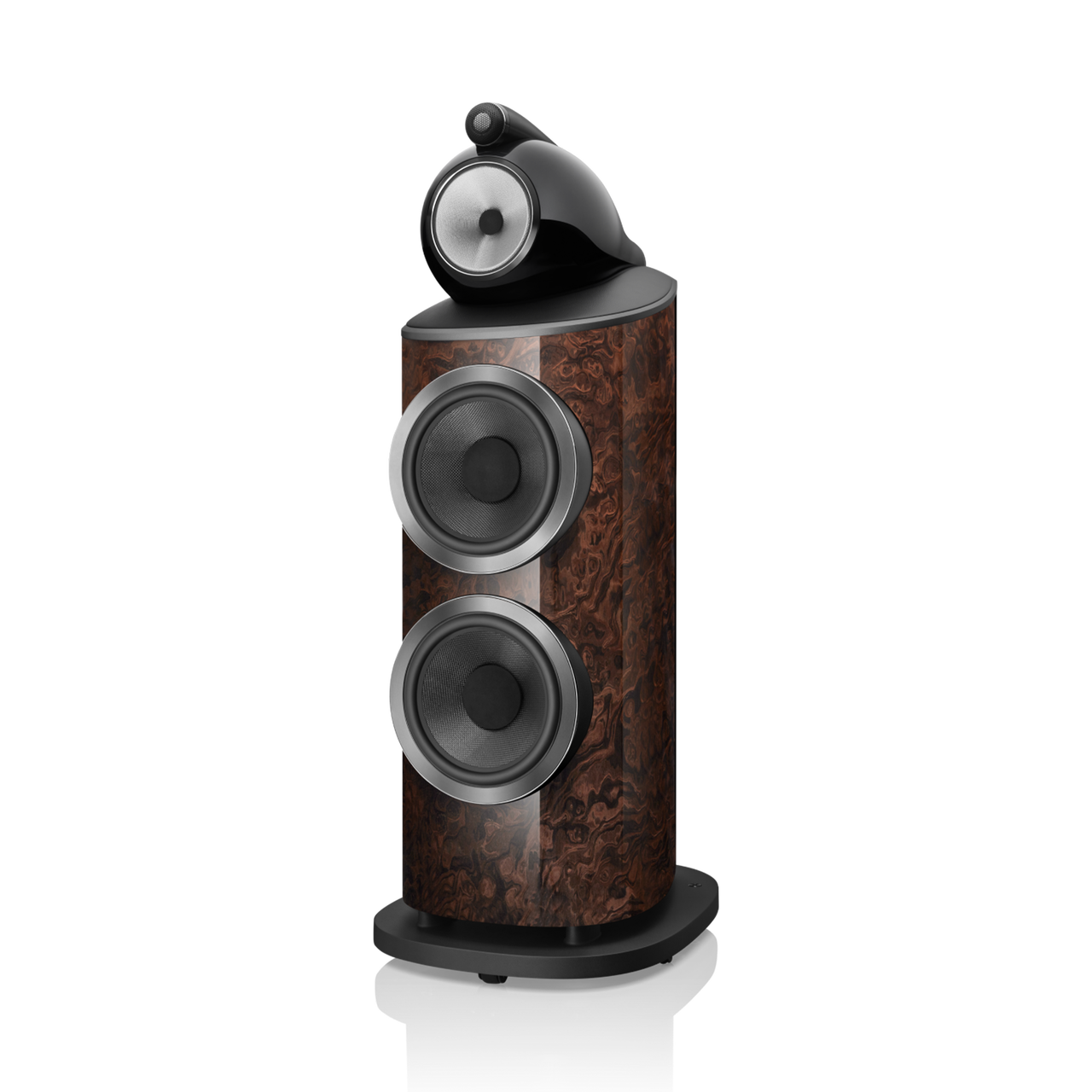 Bowers & Wilkins 801 D4 Signature Boxe de podea - Pereche California Burl Gloss, imagine oficială.