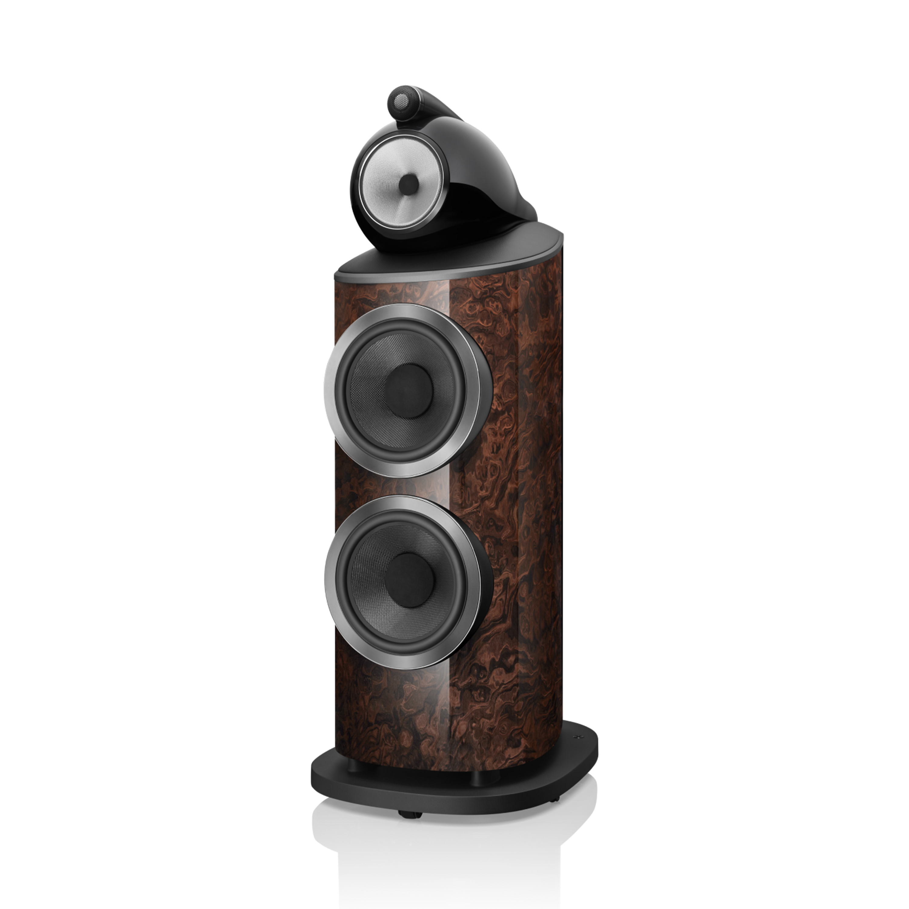 Bowers & Wilkins 801 D4 Signature Boxe de podea - Pereche California Burl Gloss, imagine oficiala 1.#color_california-burl-gloss