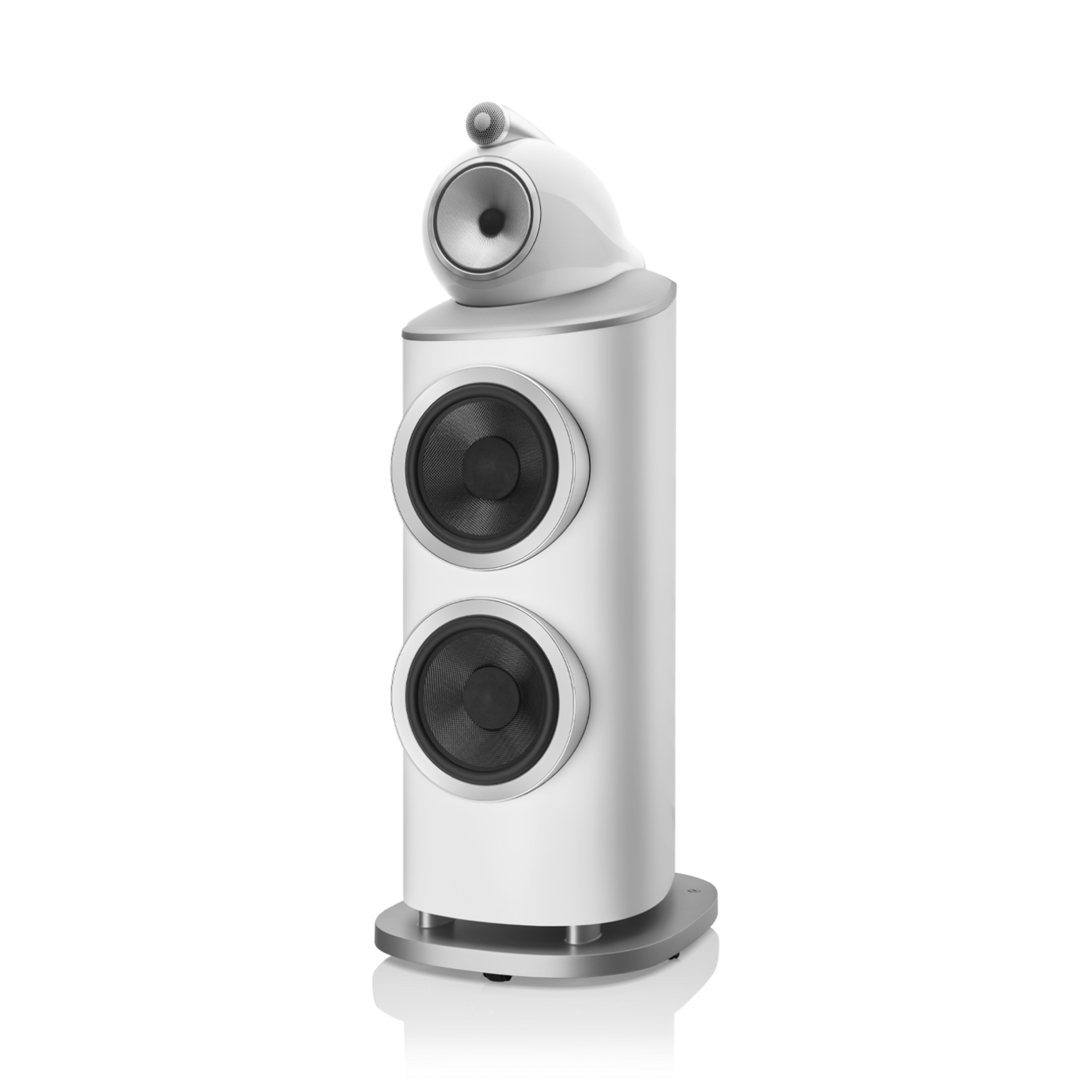 Bowers & Wilkins 802 D4 Boxe de podea - Pereche White, imagine oficială.