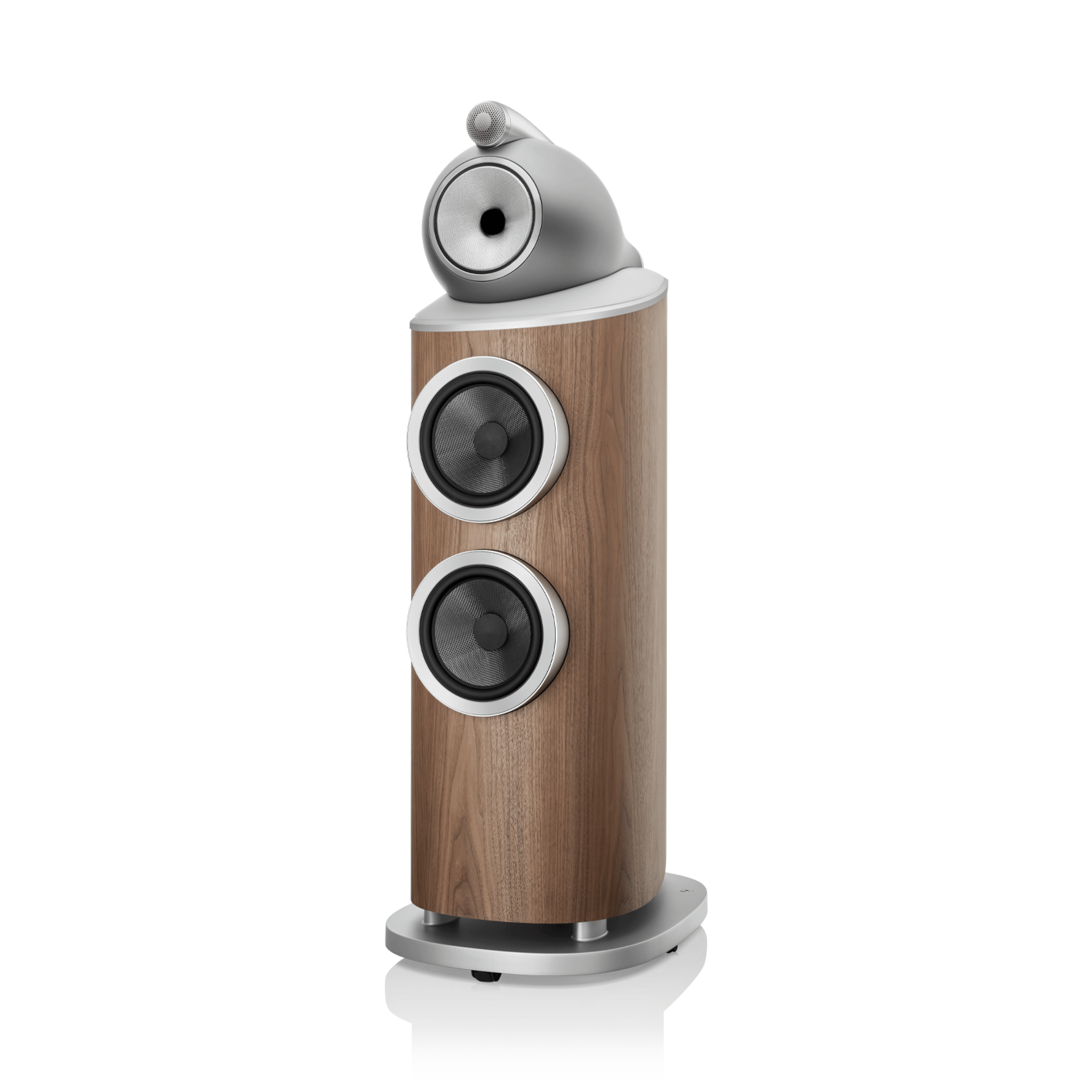 Bowers & Wilkins 802 D4 Boxe de podea - Pereche Satin Walnut, imagine oficiala 1.