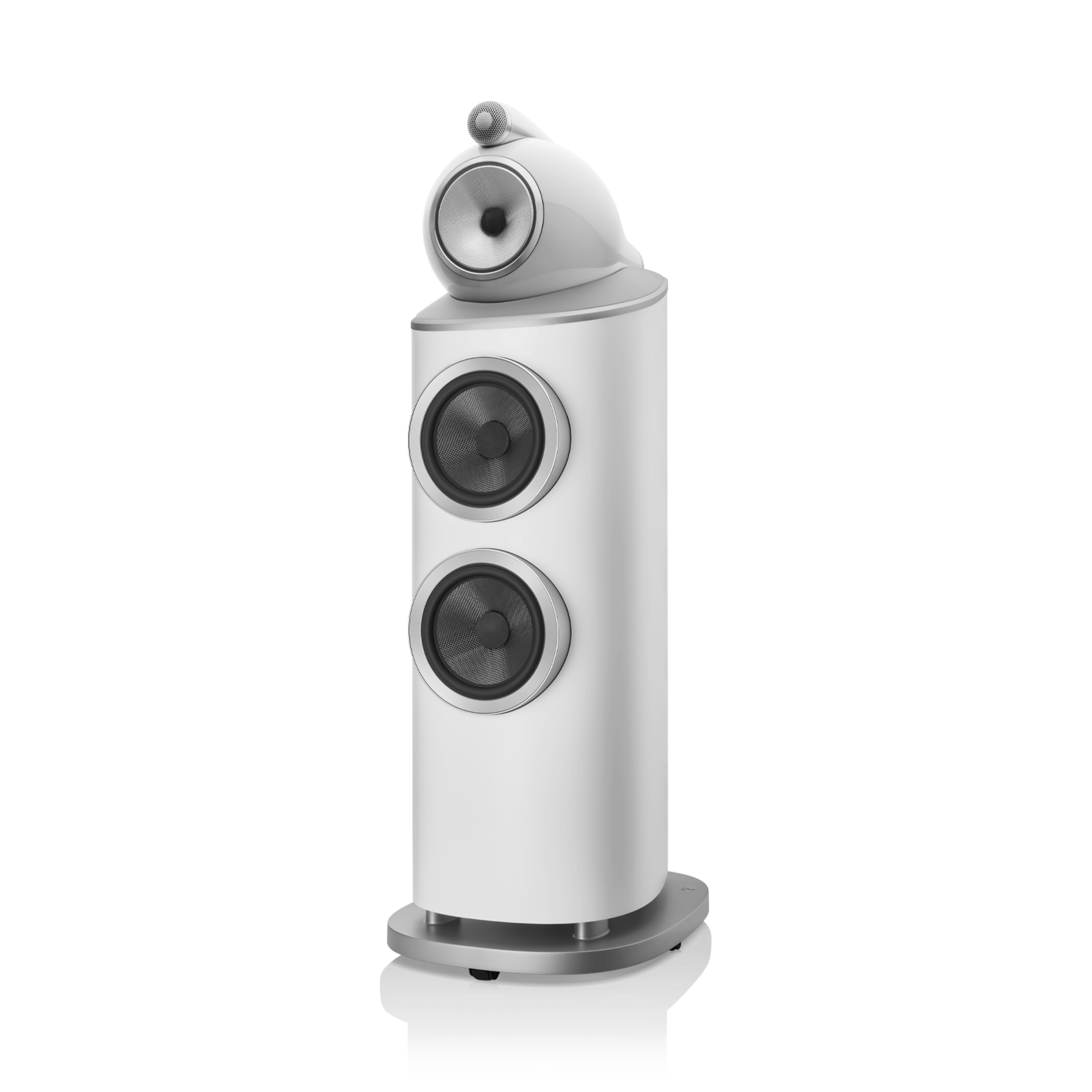 Bowers & Wilkins 803 D4 Boxe de podea - Pereche White, imagine oficială.