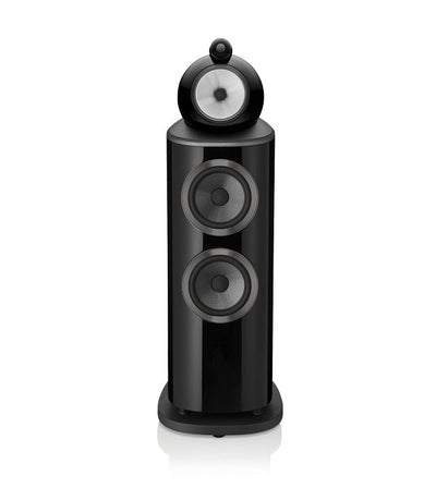 Bowers & Wilkins 802 D4 Boxe de podea - Pereche Gloss Black, imagine oficială.