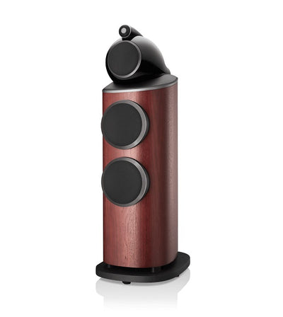 Bowers & Wilkins 802 D4 Boxe de podea - Pereche Satin Rosenut, imagine oficială.