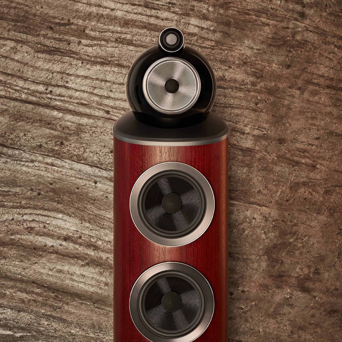 Bowers & Wilkins 803 D4 Boxe de podea - Pereche Satin Rosenut, imagine oficiala 5.
