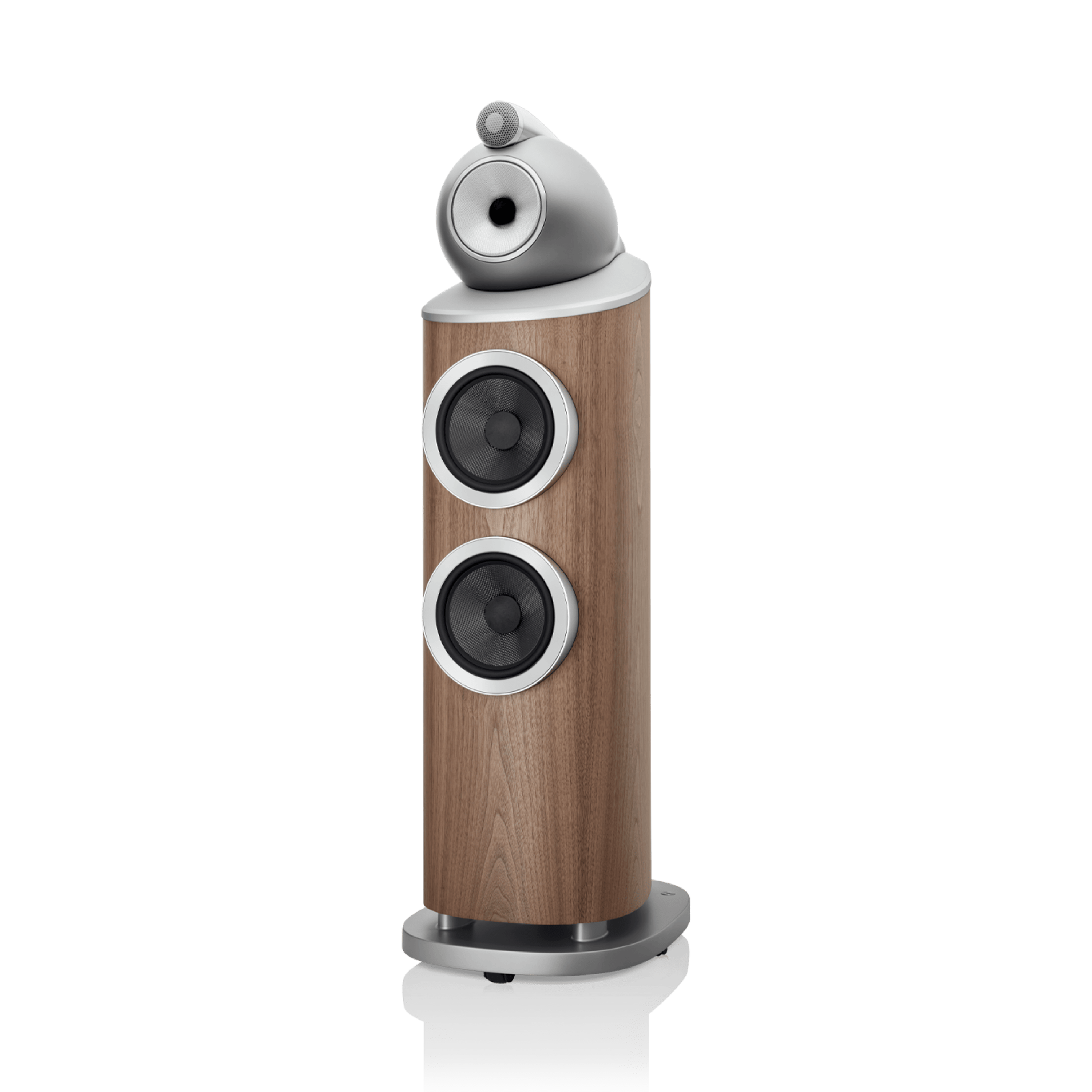 Bowers & Wilkins 803 D4 Boxe de podea - Pereche Satin Walnut, imagine oficiala 1.