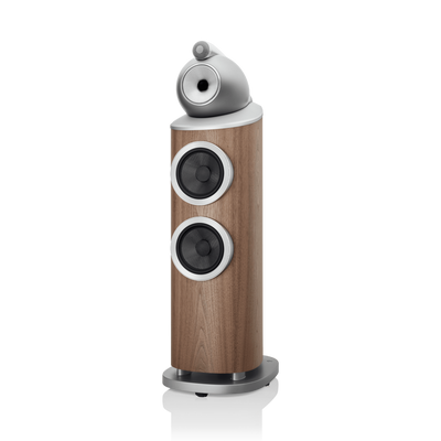 Bowers & Wilkins 802 D4 Boxe de podea - Pereche Satin Walnut, imagine oficială.