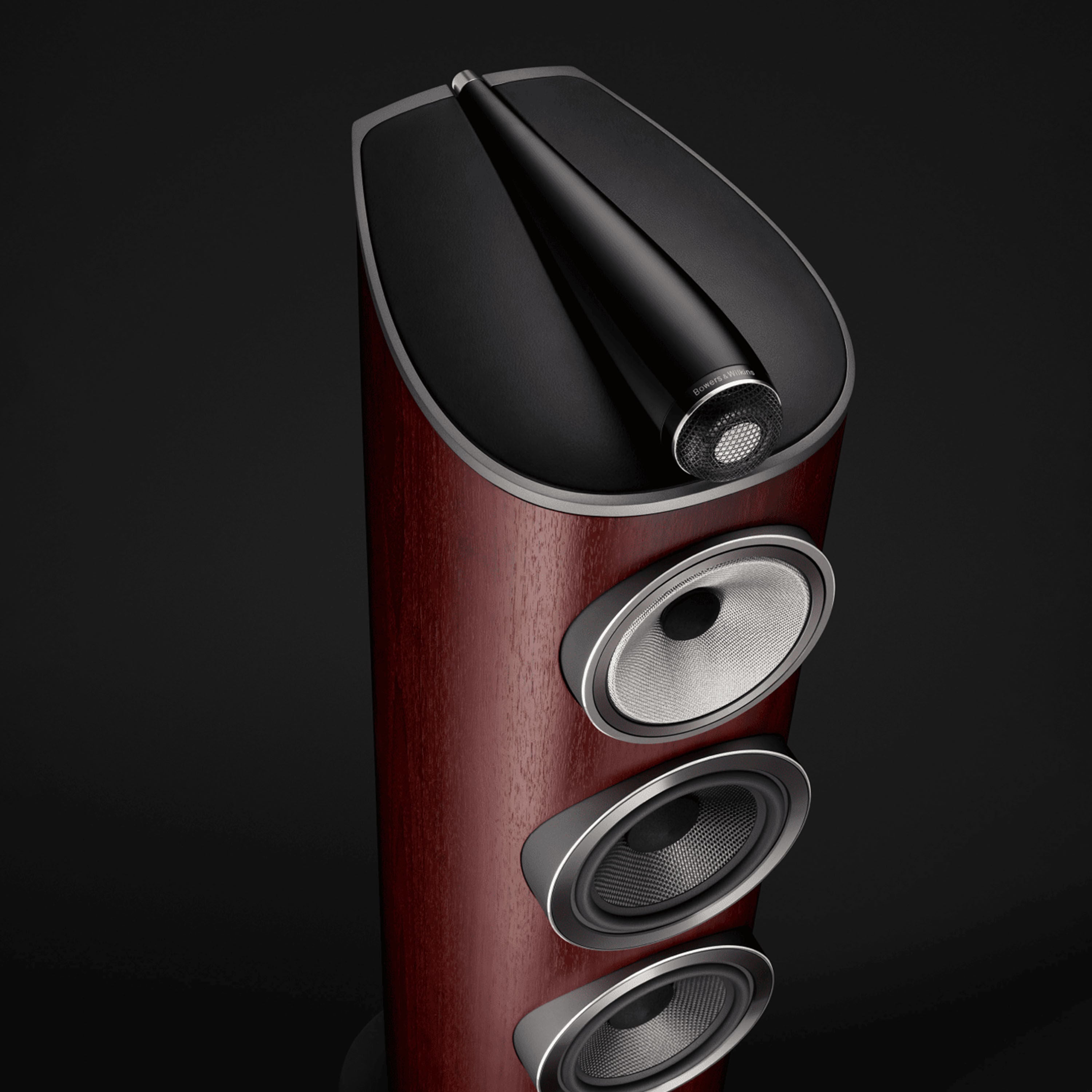 Bowers & Wilkins 804 D4 Boxe de podea - Pereche Satin Rosenut, imagine oficială 5.