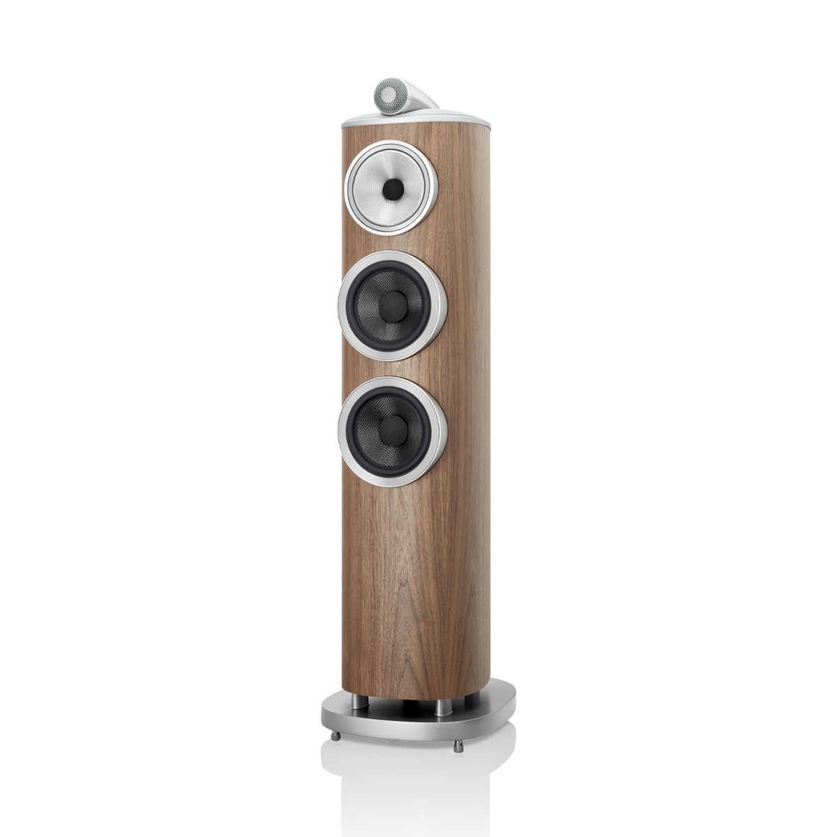 Bowers & Wilkins 804 D4 Boxe de podea - Pereche Satin Walnut, imagine oficiala 1.