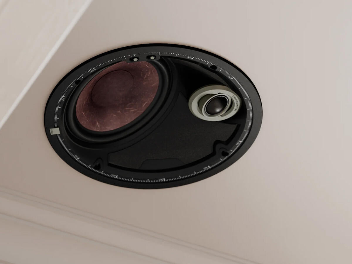 DALI Phantom IC M-80 A - vedere din profil, adâncime de montaj 134 mm