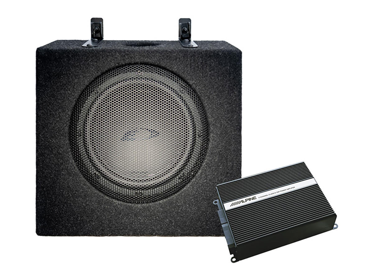 Sistem Alpine SPC-W84AT6-2 cu amplificator DSP și subwoofer pentru Volkswagen T6.1