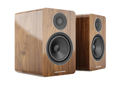 Acoustic Energy AE1 Active Boxe active - Pereche Piano Walnut, imagine oficială 1.