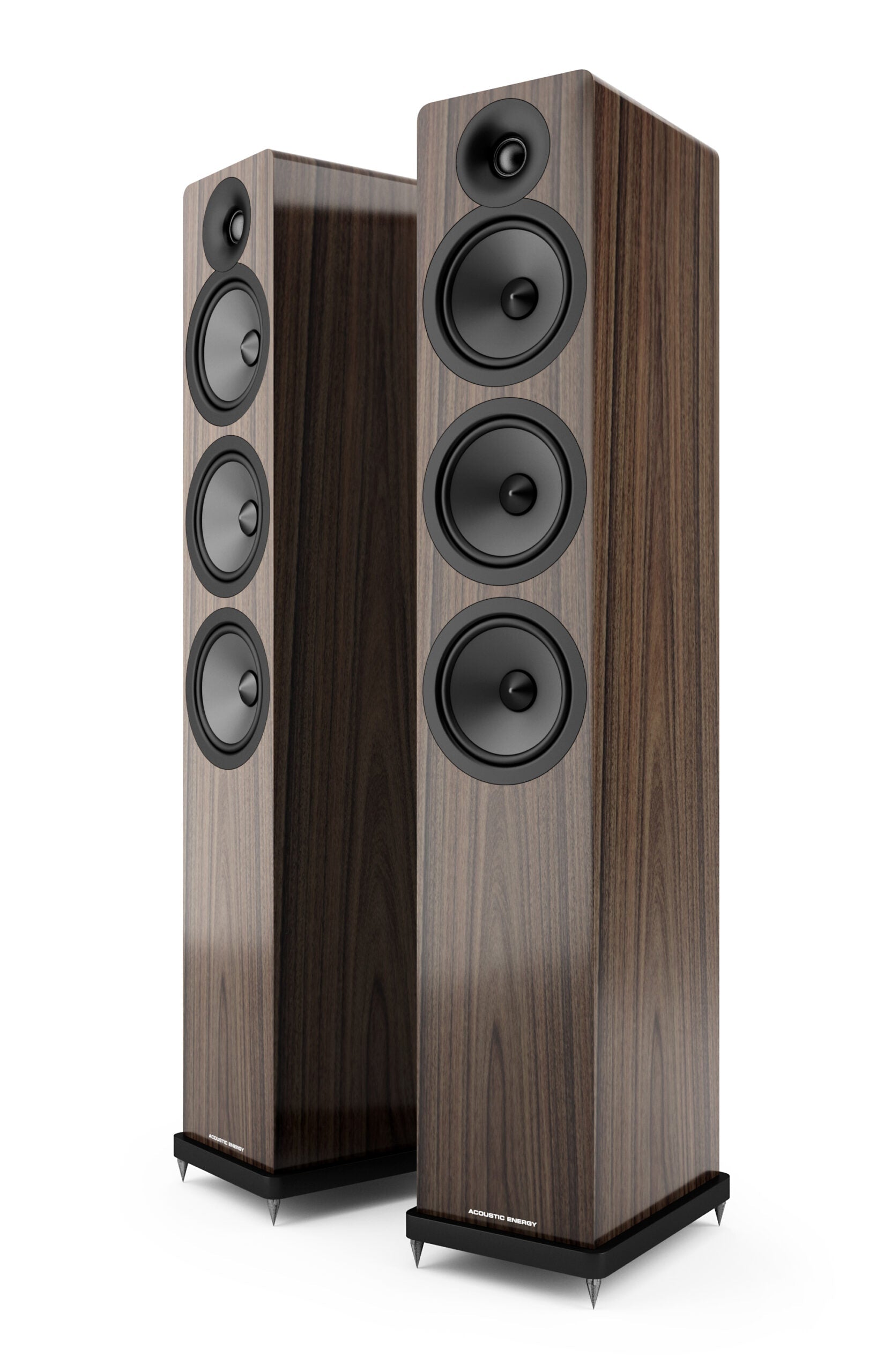 Acoustic Energy AE120.2 Boxe de podea - Pereche Walnut, imagine oficială 1.