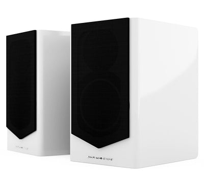 Acoustic Energy AE500 Boxe de raft - Pereche Piano White Gloss, imagine oficială.