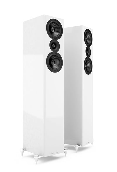 Acoustic Energy AE509 Boxe de podea - Pereche Piano White Gloss, imagine oficială 1.