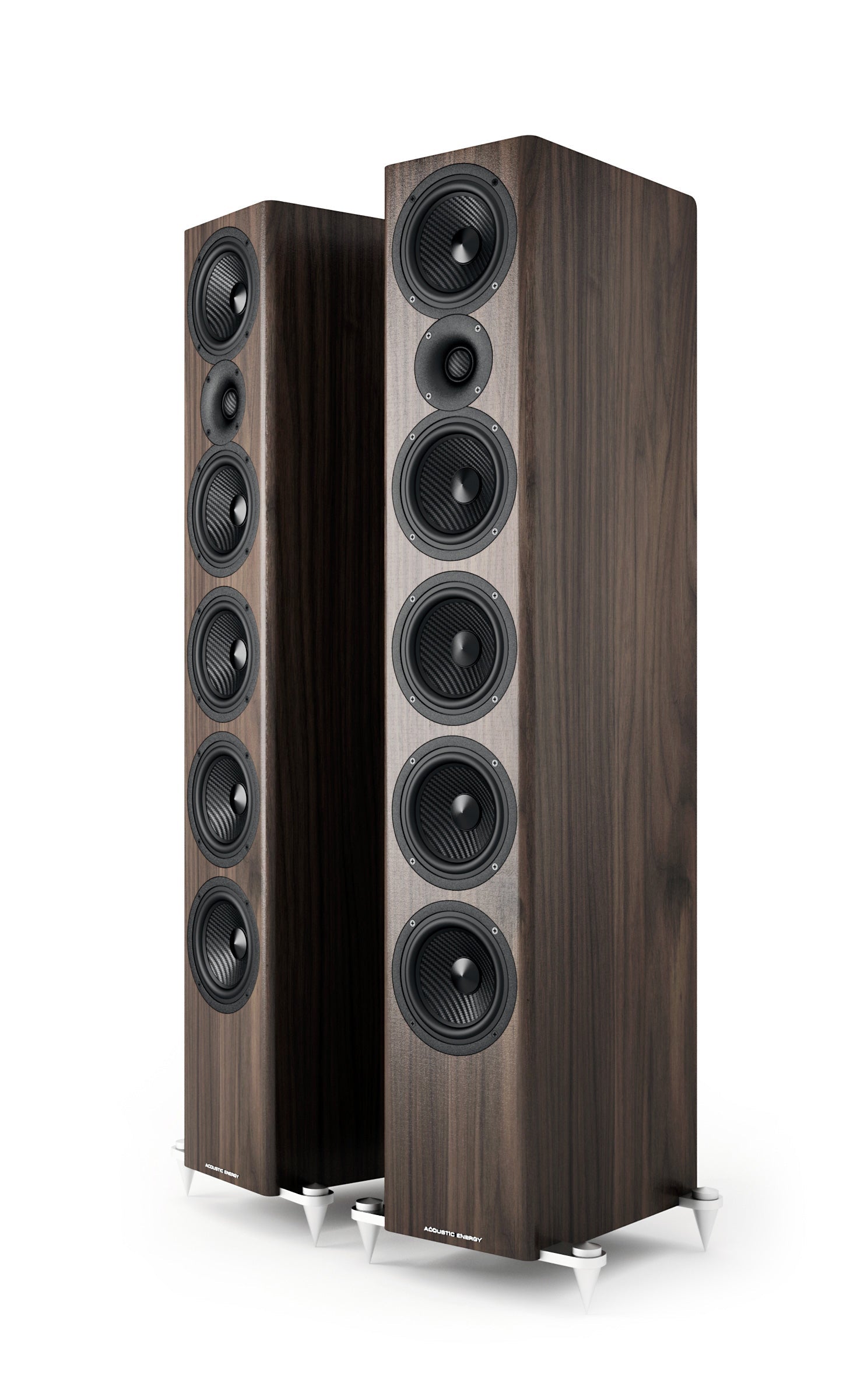 Acoustic Energy AE520 Boxe de podea - Pereche American Walnut, imagine oficială 1.