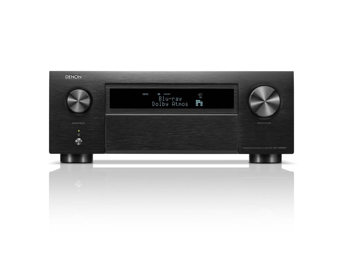 Denon AVC-X6800H Receiver AV Black, imagine oficială.