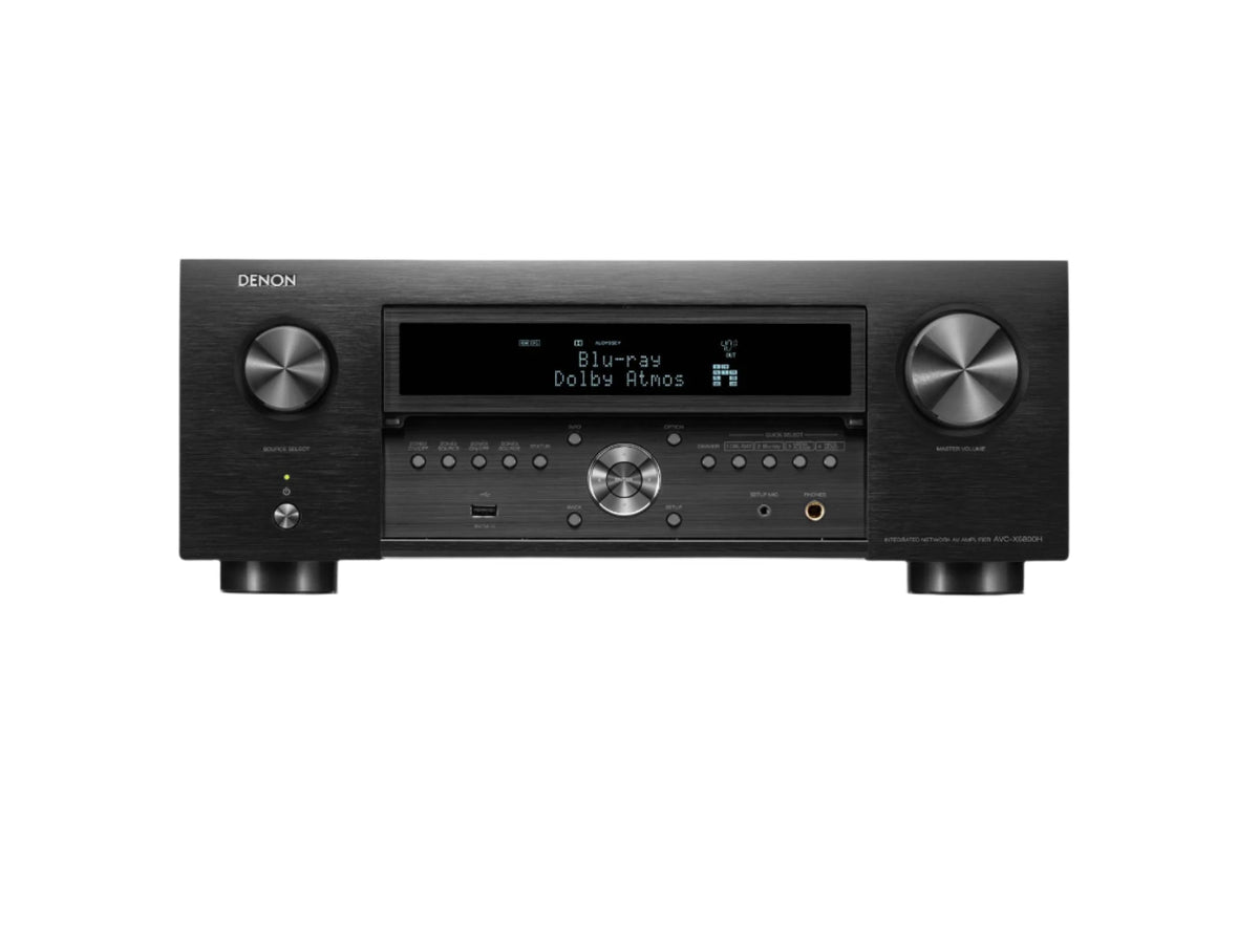 Denon AVC-X6800H Receiver AV Black, imagine oficială.