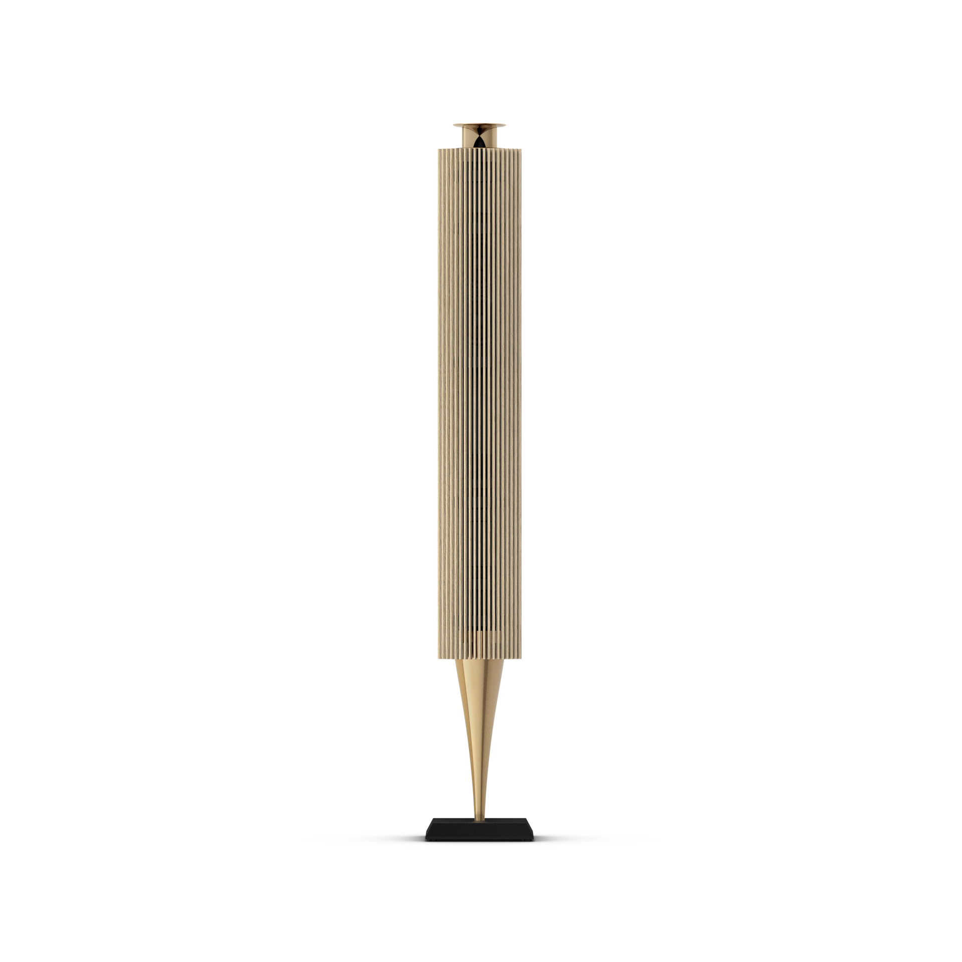 Bang & Olufsen Beolab 18 Boxe active - Pereche Gold Tone Light Oak, imagine oficială 1.