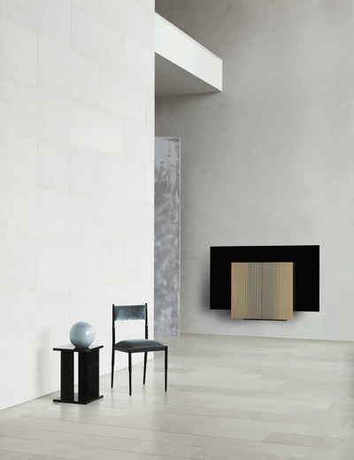 Bang & Olufsen Beovision Harmony 65 – detaliu al sistemului audio integrat