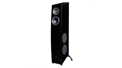Elac Concentro S 507.2 Boxe de podea - Pereche, finisaj Black, vedere din unghi.