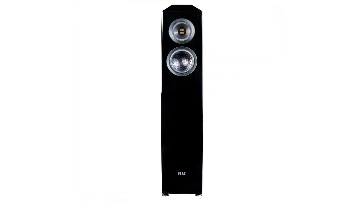 Elac Concentro S 507.2 Boxe de podea - Pereche, finisaj Black, vedere frontală.