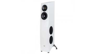 Elac Concentro S 507.2 Boxe de podea - Pereche, finisaj White, vedere din unghi.