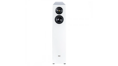 Elac Concentro S 509 Boxe de podea - Pereche, finisaj White, vedere frontală.