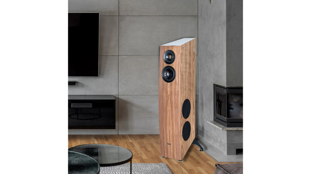 Elac Concentro S 509 Boxe de podea - Pereche Walnut, imagine oficială.